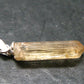 Imperial Topaz Crystal Pendant From Brazil - 1.0" - 1.27 Grams