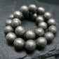 Meteorite Gibeon Genuine Bracelet ~ 7 Inches ~ 8mm Round Beads