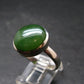 Nephrite Jade Ring From Canada - Size 11 - 5.91 Grams
