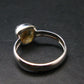 Green Herderite Silver Ring From Brazil - 2.04 Grams - Size 7