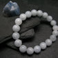 Blue Calcite Genuine Bracelet ~ 7 Inches ~ 10mm Round Beads