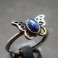 Lapis Lazuli Ring From Afghanistan - 1.71 Grams - Size adjustable