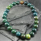 Bloodstone Genuine Bracelet ~ 7 Inches ~ 8mm Round Beads