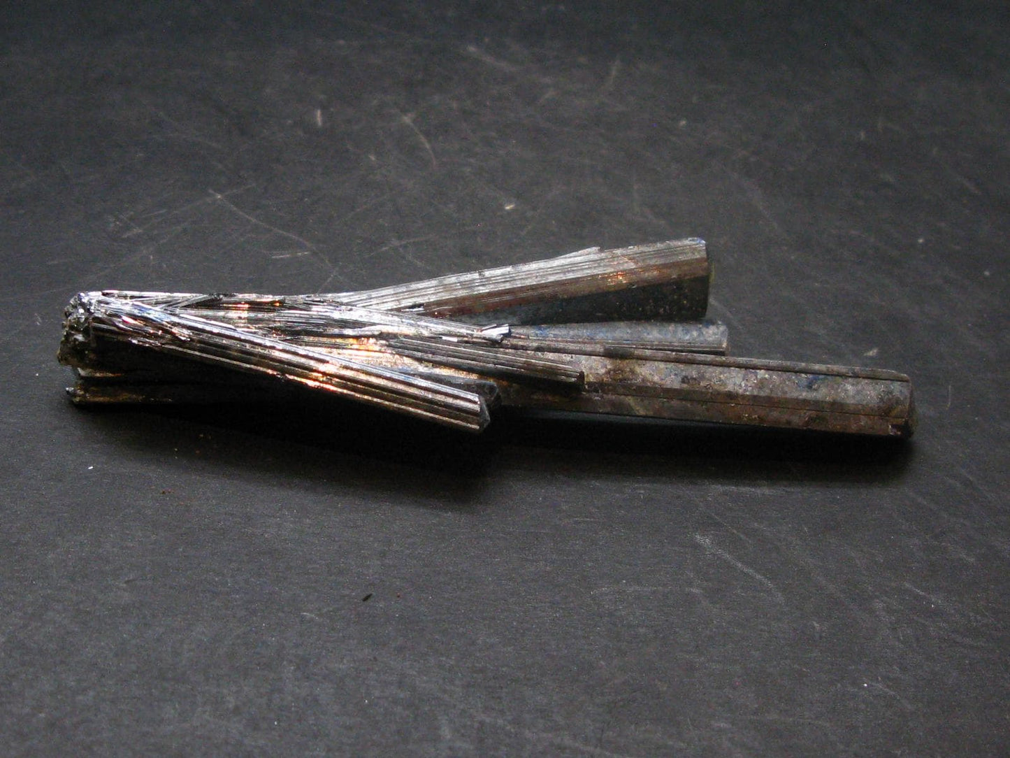 Large Stibnite Cluster from China - 3.5" - 26.35 Grams