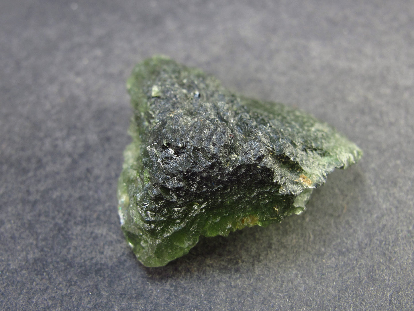 Moldavite Tektite Raw Piece from Czech Republic - 1.6" - 66.9 Carats - 13.3 Grams