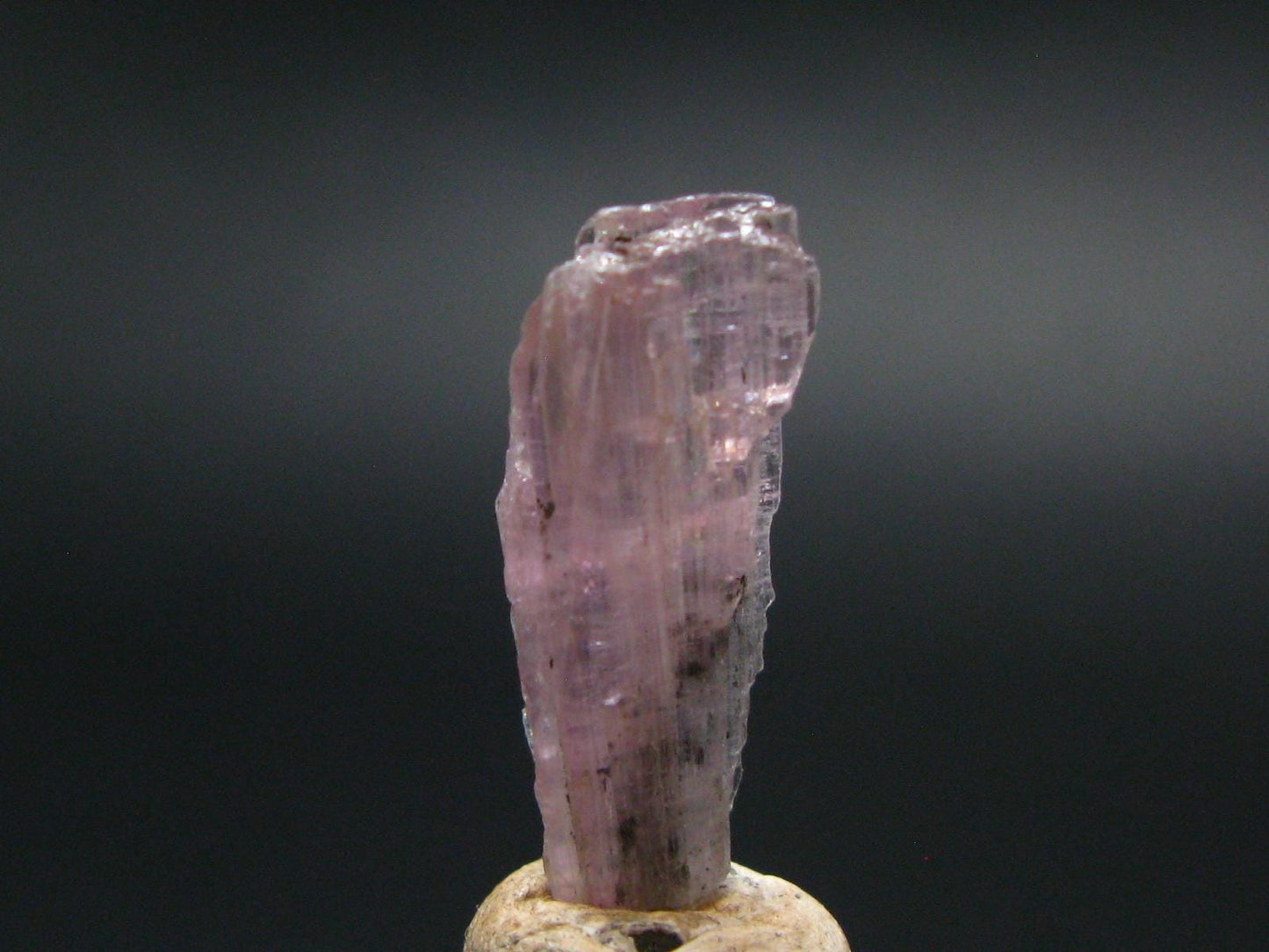Tanzanite Gem Untreated Pink Crystal From Tanzania - 7.15 Carats -0.8"