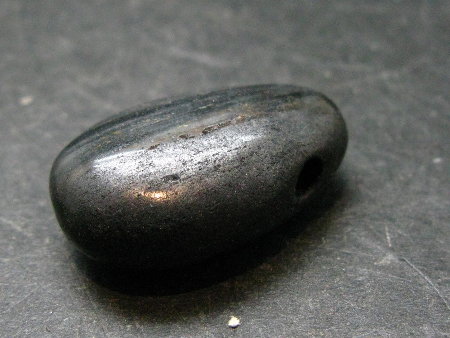 Rare ISUA Stone Metal Free Pendant From Greenland - 1.1" - 12.47 Grams