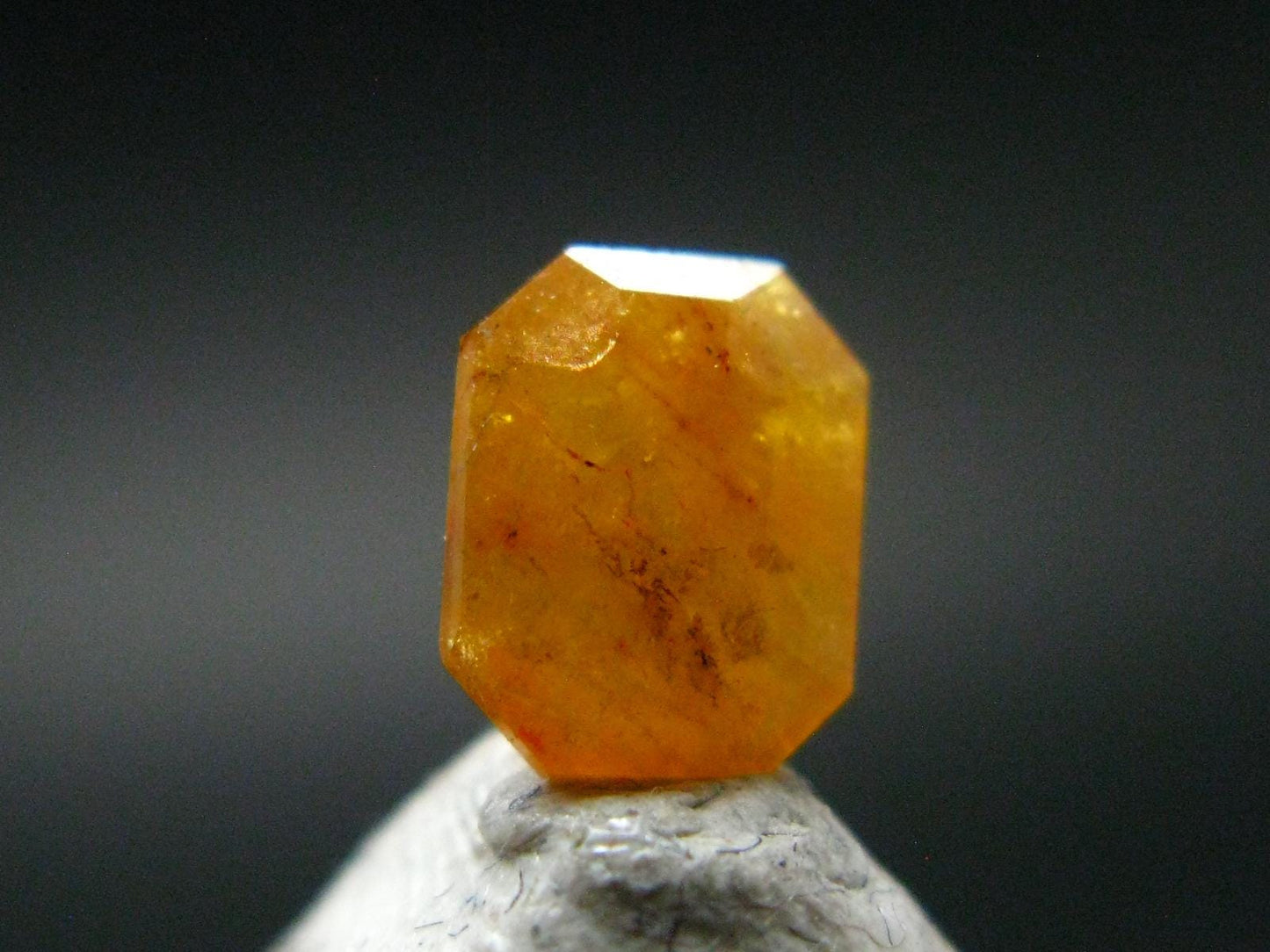 Rare Gem Cancrinite Cut Stone from Canada - 0.94 Carats