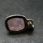 Pink Morganite Silver Pendant From Brazil - 0.9" - 3.05 Grams