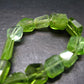 Peridot Genuine Bracelet ~ 8 Inches ~ 8mm Facetted Beads