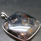 Natural Pietersite Polished Silver Pendant from Namibia - 1.4" - 8.91 Grams