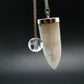 Very Rare White Cryolite Pendulum from Greenland - 7" - 8.62 Grams