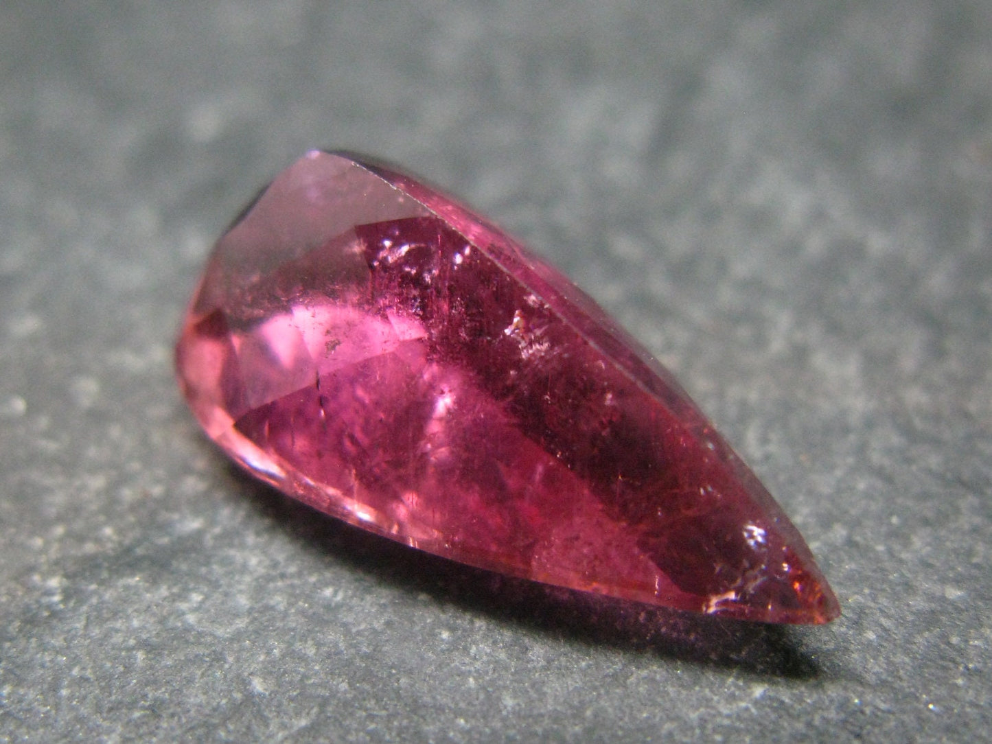 Pink Tourmaline Cut Stone Gem From Brazil - 8.94 Carats - 20x10mm
