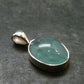 Extremely Rare Grandidierite Silver Pendant From Madagascar - 0.8" - 1.62 Grams