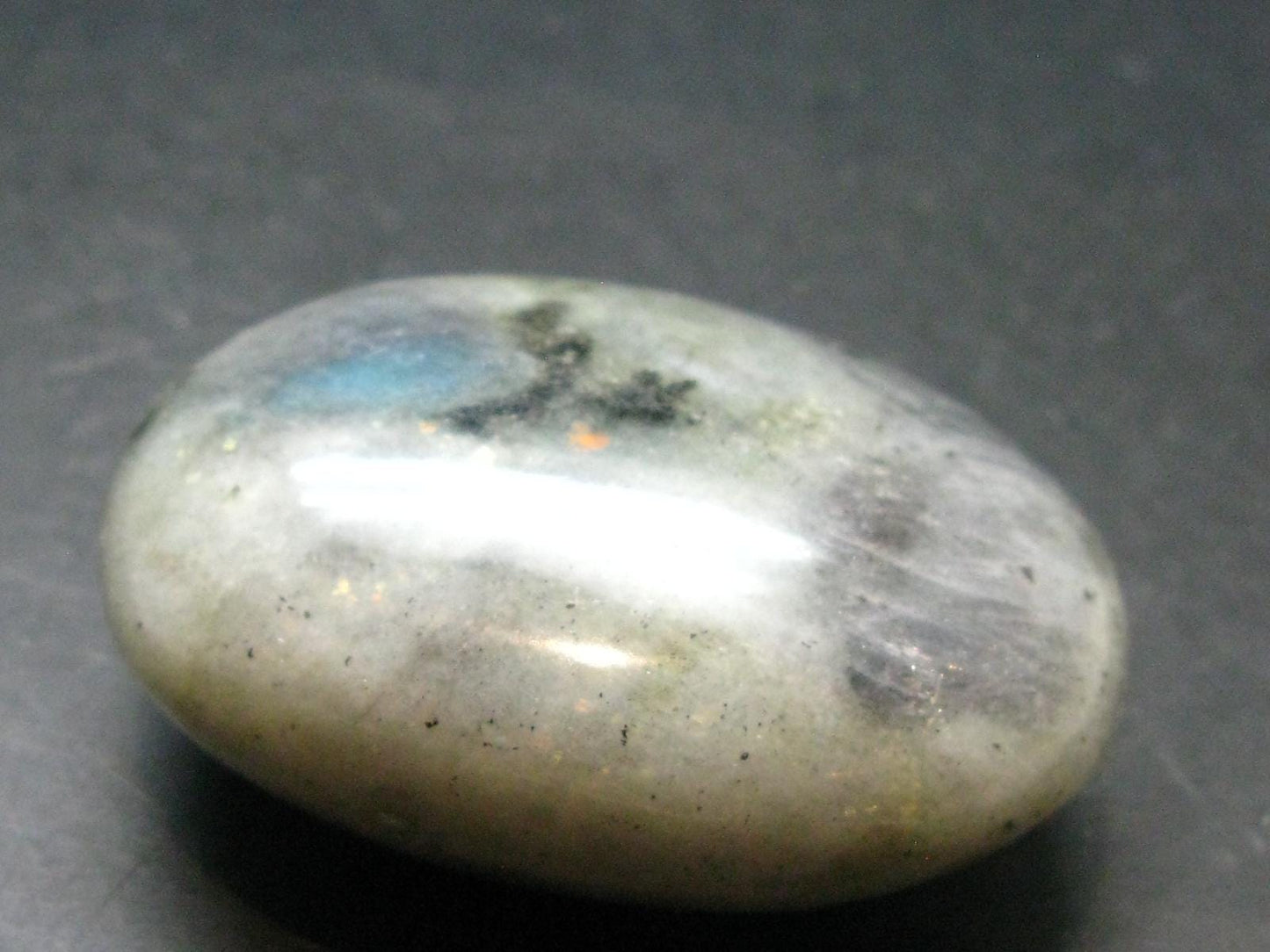 Labradorite Polished Stone from Madagascar - 2.4"