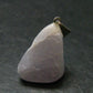Nice Lilac Amblygonite Crystal Silver Pendant from Brazil - 1.1" - 4.30 Grams