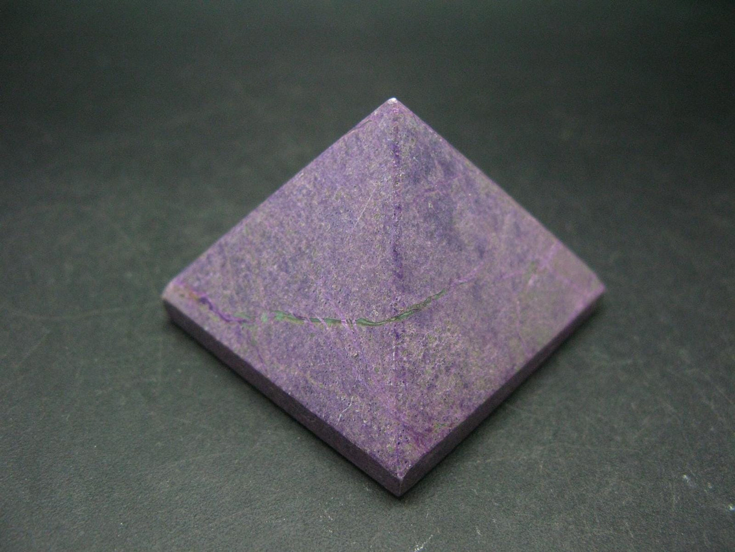 Rare Rich Purple Stichtite Pyramid From Australia - 1.7" - 60.9 Grams