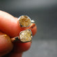 Herderite Crystal Silver Ring From Brazil - Adjustable Size - 2.43 Grams