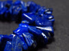 Set of Three Natural Blue Lapis Lazuli Free Form Bead Necklace - 17.5"