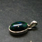 Rare Black Opal Sterling Silver Pendant from Australia - 0.8" - 1.88 Grams
