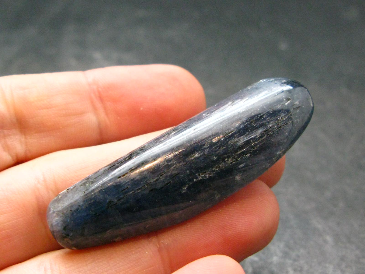 Blue Kyanite Tumbled Stone From Brazil - 1.9"
