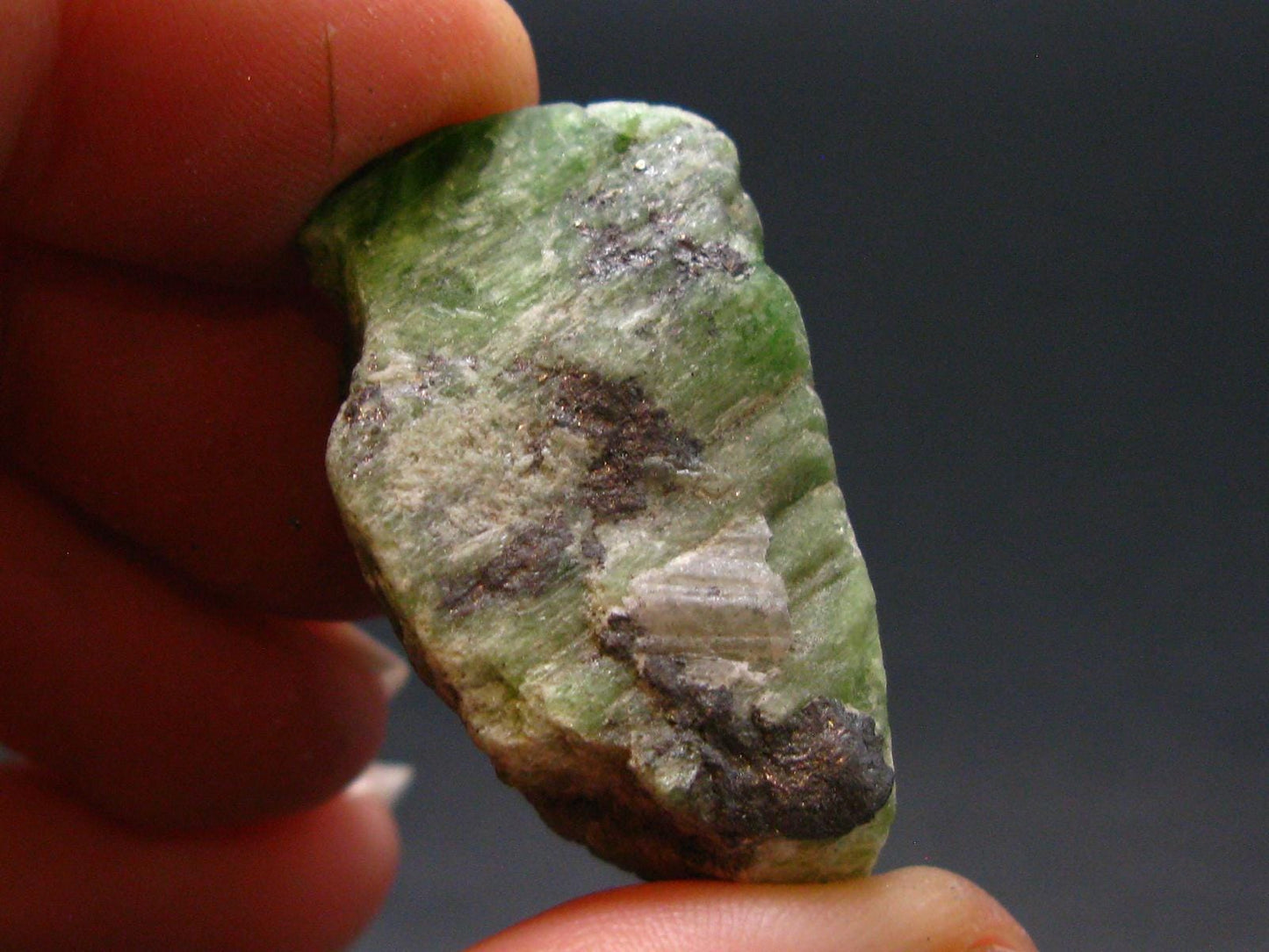 Rare Neon Tremolite Crystal from Tanzania - 1.3" - 72.20 Carats