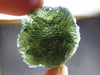 Moldavite Tektite Raw Piece from Czech Republic - 1.2" - 74.8 Carats - 14.9 Grams