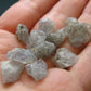 Lot of 10 Gray Herderite Crystals from Africa - 50.75 Carats