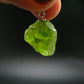 Peridot Olivine Pendant in SS From Arizona - 0.9" - 3.55 Grams