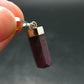 Ruby Silver Pendant from India - 1.1" - 2.74 Grams