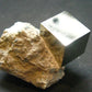 Perfect Pyrite Cube Cluster from Spain - 1.9"