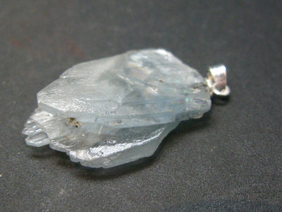 Barite Silver Pendant From Morocco - 1.4" - 6.69 Grams