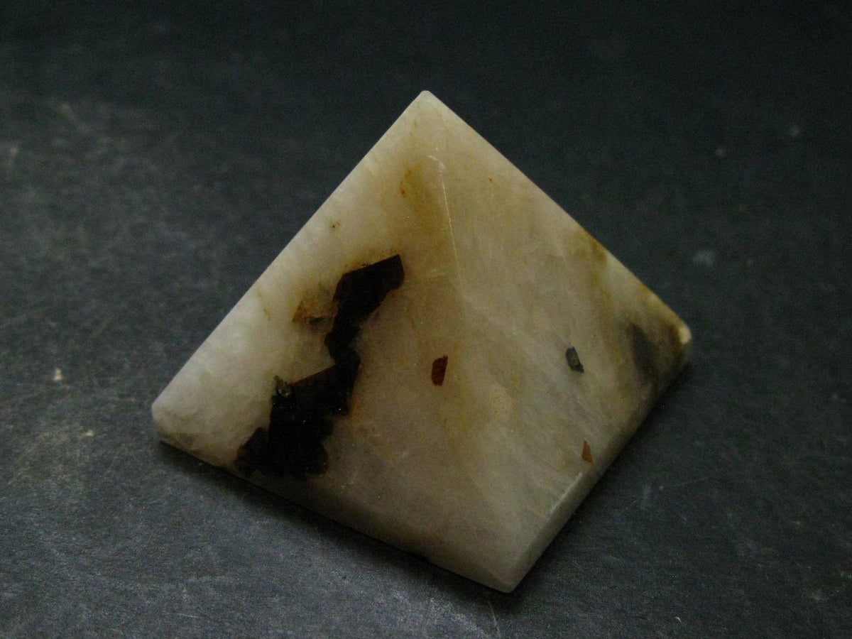 Rare Cryolite Pyramid From Greenland - 1.5" - 92.55 Grams