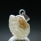 Rare Herderite Crystal Silver Pendant from Brazil - 0.8" - 1.71 Grams