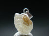 Rare Herderite Crystal Silver Pendant from Brazil - 0.8" - 1.71 Grams