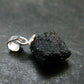 Extremely Rare! Amazing Natural Terminated Brookite Crystal Silver Pendant From Arkansas - 0.6" - 1.22 Grams