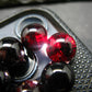 Gem Garnet Almandine Genuine Bracelet ~ 7 Inches ~ 11mm Round Beads