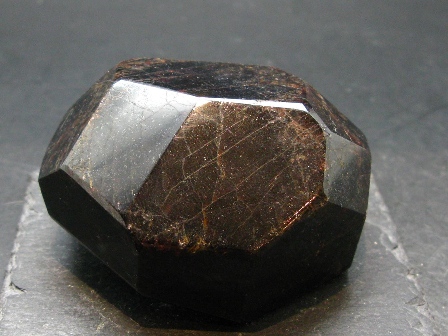 HUGE Red Almandine Garnet Crystal From India - 536 Grams