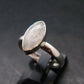 Natrolite Silver Ring From Russia - 2.12 Grams - Size 7