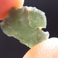 Rare Moldavite Tektite Raw Piece From Czech Republic - 0.6" - 1.32 Grams