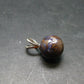 Rare Boulder Opal Silver Pendant from Australia - 0.6" - 1.74 Grams