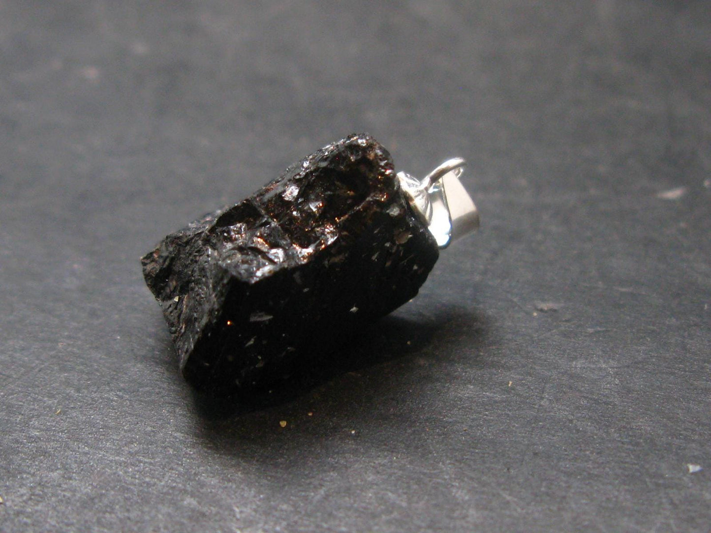 Cassiterite Pendant From China - 0.8" - 8.6 Grams
