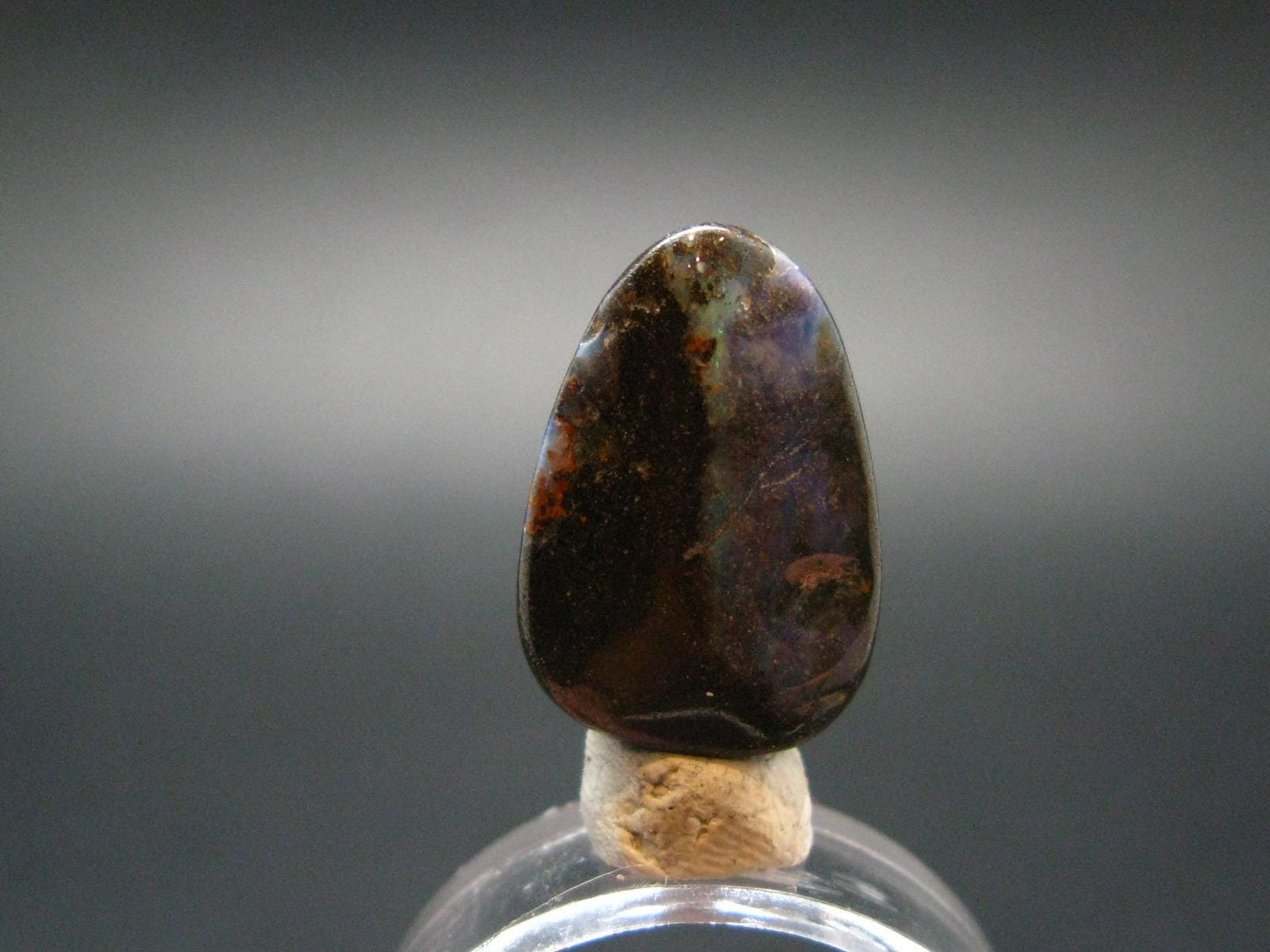 Stunning Rare Boulder Opal Metal Free Pendant from Australia - 0.8" - 4.81 Grams