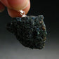 Heaven Stone!! Wet-Look Indigo Blue Lazulite Cluster Silver Pendant From Canada - 1.2" - 9.71 Grams