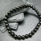 Elite Noble Shungite Genuine Bracelet ~ 7 Inches ~ 6mm Round Beads