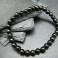 Elite Noble Shungite Genuine Bracelet ~ 7 Inches ~ 6mm Round Beads