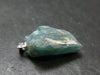 Grandidierite Silver Pendant From Madagascar - 1.2" - 4.69 Grams