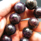 Sugilite Genuine Bracelet ~ 7.5 Inches ~ 20mm Round Beads