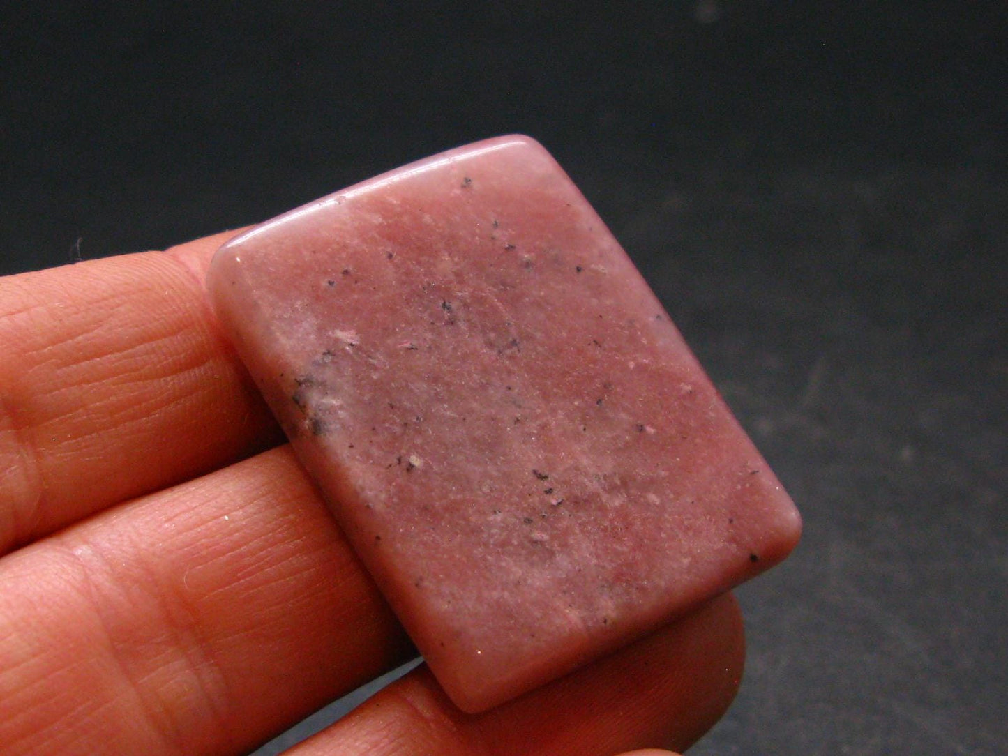 Rare Pink Petalite Tumbled Stone From Canada - 1.3" - 11.3 Grams