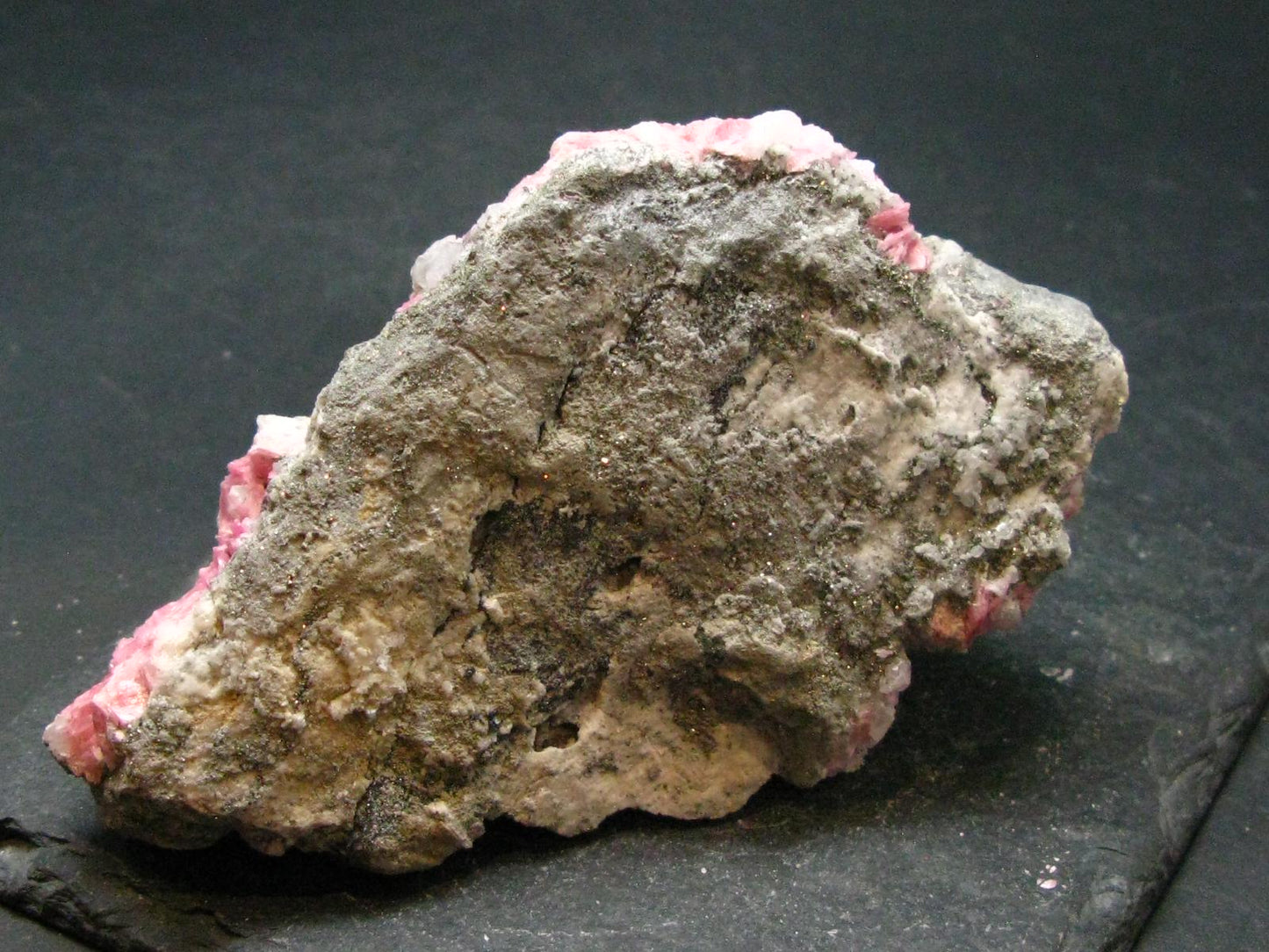 Large Rich Pink Rhodonite Rodonite Cluster From Peru - 3.6"